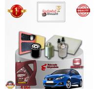TAGLIANDO FILTRI + OLIO SEAT IBIZA V 1.4 16V DUAL GPL 63KW 86CV DAL 2010 ->