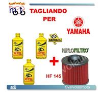 TAGLIANDO FILTRO OLIO + 3LT BARDAHL XTC 10W40 YAMAHA SRX 600 1988