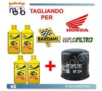 TAGLIANDO FILTRO OLIO + 4LT BARDAHL XTC 10W40 HONDA XL VARADERO 1000 V 2006