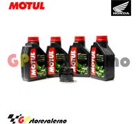 TAGLIANDO FILTRO OLIO ORIGINALE MOTUL 5100 10W30 HONDA 750 VF C 2000