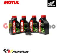 TAGLIANDO FILTRO OLIO ORIGINALE MOTUL 5100 10W30 HONDA 750 VFR F 1998