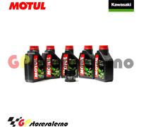 TAGLIANDO FILTRO OLIO ORIGINALE MOTUL 5100 10W30 KAWASAKI 1500 VN VULCAN 1991