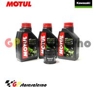 TAGLIANDO FILTRO OLIO ORIGINALE MOTUL 5100 10W40 KAWASAKI 500 ER5 1997