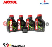 TAGLIANDO FILTRO OLIO ORIGINALE MOTUL 5100 10W40 SUZUKI 650 SV 2011