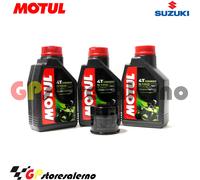 TAGLIANDO FILTRO OLIO ORIGINALE MOTUL 5100 10W40 SUZUKI 700 LT-A X KING QUAD 07