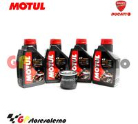 TAGLIANDO FILTRO OLIO ORIGINALE MOTUL 7100 10W30 DUCATI 749cc 749 2003