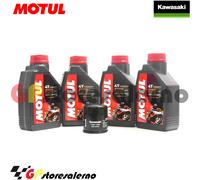TAGLIANDO FILTRO OLIO ORIGINALE MOTUL 7100 10W30 KAWASAKI 1500 VN NOMAD FI 2004