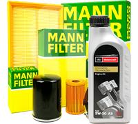 Tagliando Ford C-Max Focus MK2 1.6 1.8 2.0 3 Filtri Mann + 5Lt Olio Ford 5w30