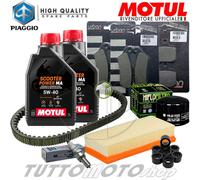 Tagliando GILERA Nexus 500 2006-2011 / Olio Motul Scooter 5W40 + Kit Completo