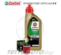 Tagliando HM CRM F 125 X Derapage Competition 2011 2012 / Olio Castrol + Filtro