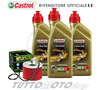 Tagliando HONDA CB 350 Four 1973 1974 / Olio Castrol Racing 10W40 + Filtro