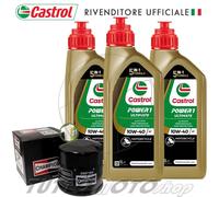 Tagliando HONDA CB 500 F / CB500 X 2014 2015 2016 - Castrol Racing + Filtro