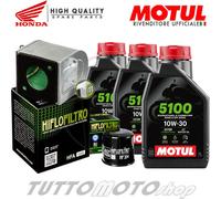 Tagliando HONDA CB500 XA Abs 2016 2017 2018 / Olio MOTUL 5100 10W30 + Filtri