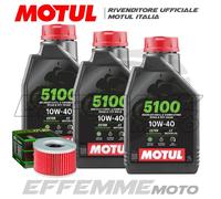 Tagliando HONDA CX 400 EC 1982 1983 1984 (MOTUL 5100 10W40 + Filtro olio)