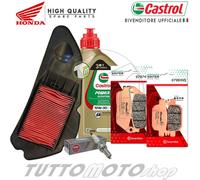 Tagliando HONDA Forza 125 2015 2016 2017 2018 2019 Kit Castrol Scooter 10W30 4T