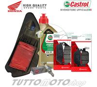 Tagliando HONDA Forza 125 2015 2016 2017 2018 2019 Kit Castrol Scooter 10W30 4T