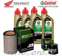 Tagliando HONDA Hornet 600-S 2003 2004 2005 2006 Kit Castrol Ultimate Filtri