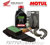 Tagliando HONDA SH 125 i Mode 2014 2015 2016 Kit Olio Motul 5100 Revisione SH125