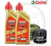 Tagliando HONDA SH300 i ABS 2015 2016 2017 2018 Kit Olio Castrol Scooter Filtro