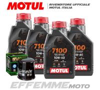 Tagliando HONDA VFR 750 R RC30 1991 1992 1993 (4 MOTUL 7100 10W40 + filtro olio)