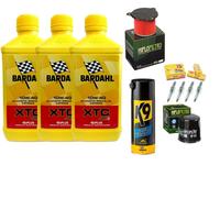 Tagliando Honda XL 600 Transalp Bardahl XTC 10W40 filtro olio aria candele spray