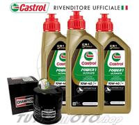 Tagliando HONDA XRV Africa Twin 750 1994 1995 1996 - Castrol Racing + Filtro