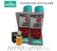 Tagliando HUSABERG FE 570 Enduro 2009-2012 / Kit Motorex Cross Power + Filtro