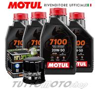Tagliando INDIAN Chief Vintage LE 2015 2016 / Kit Olio Motul 7100 20W50 Filtro