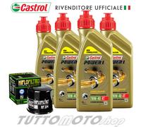 Tagliando KAWASAKI EN Vulcan 500 Ltd 2003 2004 2005 2006 CASTROL 10w40 + Filtro