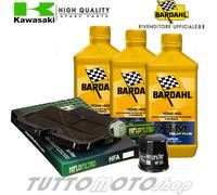 Tagliando KAWASAKI ER-6F 650 2009 2010 2011 2012 / Olio Bardahl XTM Filtri ER6F