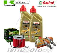 Tagliando KAWASAKI EX 250 R Ninja 2008 2009 2010 2011 2012 Olio Castrol + Filtro