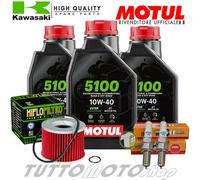 Tagliando KAWASAKI EX 250 R Ninja 2008 2009 2010 2011 2012 / Olio Motul + Filtro