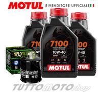 Tagliando KAWASAKI KLE 500 2000 2001 2002 2003 - Motul 7100 10W40 + Filtro