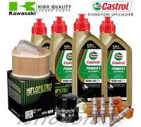 Tagliando KAWASAKI Z 750 2007-2012 / Olio Castrol Racing + Filtri Candele Z750