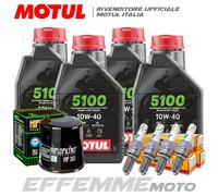 Tagliando KAWASAKI ZX-6R 600 Ninja Performance 2011-2012 (5100 Filtro candele)