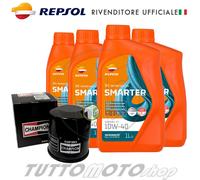 Tagliando KAWASAKI ZX-6R 600 Ninja Performance 2011 2012 Repsol 10W40 + Filtro