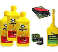 TAGLIANDO KAWASAKI ZX6RR 600 03/04 BARDAHL 10W50 FILTRO OLIO ARIA TOP BENZINA