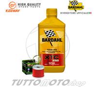 Tagliando KEEWAY RKF 125 2018 2019 2020 / Kit Olio Bardahl XTC Filtro RKF125