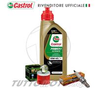 Tagliando KEEWAY RKF 125 2021-2024 Kit Olio Castrol Racing Filtro Candela RKF125