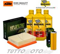 Tagliando KTM Adventure 890 L-R 2021 2022 Kit Olio Bardahl XTC C60 10W50 Filtri
