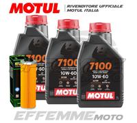 Tagliando KTM LC8 Adventure 950 /950 S 2003 2004 2005 2006 (7100 10W60 + Filtro)