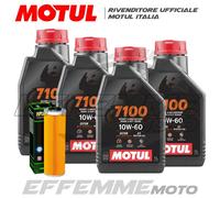 Tagliando KTM Super Adventure 1290 S 2017 2018 2019 2020 (4 7100 10W60 + Filtro)