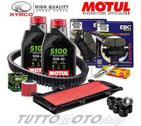 Tagliando KYMCO People 300 i GT 2010-2012 / Olio Motul 5100 10W40 + Kit Completo