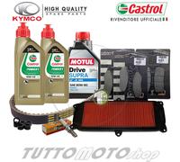 Tagliando KYMCO People 300 i S 2009 2010 2011 / Kit Olio Castrol P1 4T Completo