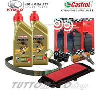 Tagliando KYMCO XCiting 300 I R 2009-2014 / Kit Olio Castrol P1 10W40 Completo