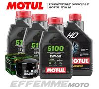 Tagliando MOTO GUZZI Le Mans V 1000 1990-1993 (5100 15W50 + filtro + 80W90)