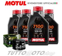 Tagliando MOTO GUZZI MGX-21 1400 2016-2020 / Kit Olio Motul 7100 + Filtro