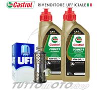 Tagliando MOTO GUZZI V35 GT 350 1990 1991 1992 Kit Olio Castrol Ultimate Filtro