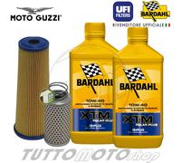 Tagliando MOTO GUZZI V35 II 350 1981 1982 1983 / Bardahl XTM 10W40 + Filtri