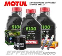 Tagliando MOTO MORINI Seiemmezzo 650 SCR 2022-2023 (3 5100 10W40 Filtro candele)